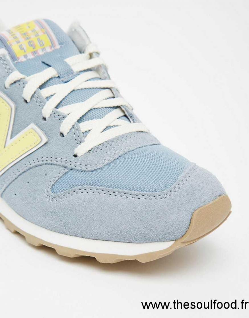 new balance bleu jaune gris